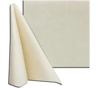 Tovagliolo TNT monouso 40x40 in tessuto non tessuto CHAMPAGNE | 50 pezzi | tovaglioli, resistenti | assorbente | simile al tessuto | ideale per ristorazione | HoReCa | Biodegradabile