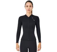 TOVCHEI Muta da 2 Mm Divisa in Parte Superiore con Cerniera Frontale Manica Lunga Calda Muta da Sub A Prova di Freddo Protezione Solare Anti Meduse per Il Surf Subacqueo,Women,XL