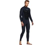 TOVCHEI Sport Acquatici Muta da Sub con Cerniera Posteriore Muta da Sub in Neoprene da 3 Mm Costume da Bagno A Maniche Lunghe Pantaloni Caldi Tuta da Medusa,Nero,L
