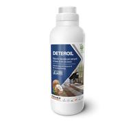 TOVER Deteroil Detergente Sgrassante Parquet - Pulisce e Sgrassa Legno, Laminato, LVT e SPC - Formula a Base di Olio di Cocco, 1 unità, 1 Litro