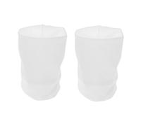 TOVINANNA 1 Paio Bracciali di seta di ghiaccio Polsino rinfrescante copripolso elastico braccialetto sportivo polsiere sportive polsino elastico Tessuto fresco spandex bianca