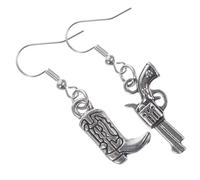 TOVINANNA 1 Paio Cowgirl Western Dangle per Unici per Cosplay e Speciali Leggeri e Resistenti Design per Halloween e Outfit Steampunk
