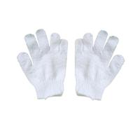 TOVINANNA 1 paio di guanti da bagno per bambini, guanti da bagno, guanti da doccia, guanti da bagno, guanti da doccia, guanti da bagno, guanti da bagno, colore: bianco
