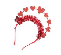 TOVINANNA 1 Pc fascia d'amore hair band hair ribbon banda larga fascia in paillettes addobbi matrimonio adornare decorazioni per la testa della festa copricapo di san latte art