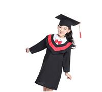 TOVINANNA 1 Pz Vestiti Da Laurea Per Costumi Per Bambine In Età Prescolare Abito Da Laurea Per L'Asilo Costume Per Cappello E Toga Da Stola Da Toghe Da
