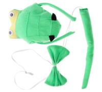 TOVINANNA 1 Set Set di fasce per dinosauri dinosauro Giocheo di ruolo dei dinosauri che fa i primi passi Costumi per per animali accessorio cosplay di animali Peluche Verde
