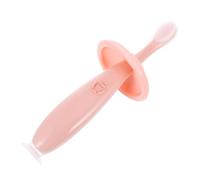 TOVINANNA 1 Set Spazzolino Detergente Per Denti Da Latte Spazzolini Da Denti Per Bambini Kit Per La Pulizia Dei Denti Rosa Neonato Massaggiagengive Seconda Fase Gel Di Silice