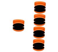 TOVINANNA 10pezzi Custodia Rigida Per Occhiali Da Sole Portatile e Resistente Scatola Protettiva Per Viaggi e Occhiali Design Elegante e Durevole Protezione Da Graffi e Urti Colore Arancione