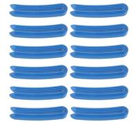 TOVINANNA 12 Pezzi Clip per Chioma a Forma di U Resistente al Calore in Plastica Blu, Isolante Termico Leggero per Saloni e Servizi di Acconciatura Mobili