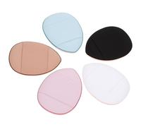 TOVINANNA 12 Pezzi Mini Soffio Per Le Dita Gonfiori Al Viso Spugne Per Il Trucco Delle Dita Mini Spugnetta Per Il Trucco Triangolo Viso Piumino Da Cipria Mini Puff Poliuretano Idrofilo