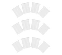 TOVINANNA 12 Pezzi Tappo di Scarico in Silicone Alimentare 8 MM per Distributore D’Acqua Tappo Terminale Morbido Antiperdita per Tubo Flessibile Accessorio Compatibile per Refrigeratori