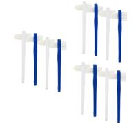TOVINANNA 12pezzi Spazzolino Per Adulti Spazzolino Per Dentiera Design e Facile Usare Blu