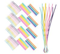 TOVINANNA 140pezzi Forcine Di Metallo Forma Di Caramella Forcine Per Capelli in Lega Di Mollette Per Capelli Resistenti e Durevoli Per Raccogliere Ciocche Ribelli e Fissare Intrecci
