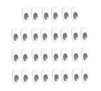 TOVINANNA 15paia Cuscinetti Nasali Silicone Per Occhiali Da Supporto Per Naso Confortevole Compatibile Con Occhiali Da Sole e Duraturo Riduce Disagio Al Naso