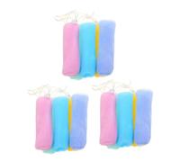 TOVINANNA 15pezzi Borsa Per Sapone Esfoliante Sacchetto Per Sapone Da Bagno Pouch Portatile Per Esfoliazione Random Per Secca e Ruvide Per Viaggi