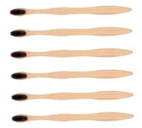TOVINANNA 18pezzi Spazzolini Bamboo Con Setole Naturali Biodegradabili e Morbide Per Pulizia Dei Denti Per La Orale e Sostenibilità Ambientale