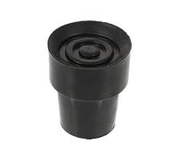 TOVINANNA 1pezzi Cuscinetto per Piedi delle Stampelle in Gomma Tappetino Antiscivolo per Bastone da Passeggio Portatile e Resistente all Usura per Campeggio e Escursioni su Strade Sterrate