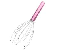 TOVINANNA 1pezzi Grattacuoio Capelluto Testina in Metallo Strumento Massaggiante per Capelluto Elettrico Miglioratore Circolazione Sanguigna Rilassante Muscoli Contratti Leggero e Portatile