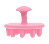 TOVINANNA 1pezzi Massaggiatore Per Testa Spazzola Per Shampoo in Silicone Pettine Portatile Per Massaggio Alla Testa Adatto Per Cura Del Bagno e Pulizia Dei Capelli