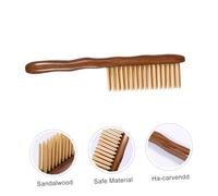 TOVINANNA 1pezzi Pettine Massaggio Legno Di Sandalo Strumento Antistatico Per Stimolazione Del Capelluto Design Elegante e Raccoglitore Unico Per Massaggi e Comfort Quotidiano