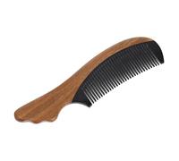 TOVINANNA 1pezzi Pettine Piccolo in Legno Di Sandalo Naturale Per Ragazzo Ragazza Ragazza Massaggiatore Del Capelluto Antistatico Ergonomico e Portatile Per Capelli Lisci Nodi