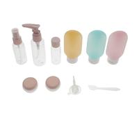 TOVINANNA 1set Bottiglie Da Viaggio Per Cosmetici e Pet Leggere e Resistente Agli Urti Contenitori Pratici Per Lozione e Profumi Per Viaggi e Bagagli