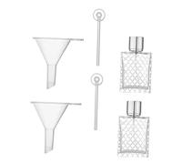 TOVINANNA 1set Bottiglie Per Profumo Ricaricabili Con Imbuti Contenitori Viaggio Accessori Pratici Per Trasporto Profumi e Colori Variabili