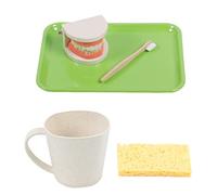 TOVINANNA 1set Giocattoli Educativi Per La Pulizia Dei Denti Per Ragazzo Ragazza Interattivo Di Denti Per Insegnare Spazzolare Gioco Didattico Per Genitori e Insegnanti