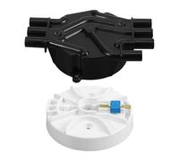 TOVINANNA 1set Kit e Rotore Distributore Accensione Resistente Protezione Interferenze Elettroniche Facile Installazione Ricambio Duraturo per Veicoli Motors