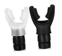 TOVINANNA 2 Pezzi Allenatore Muscolare Istruttori Di Respirazione Strumento Di Esercitatore Di Respirazione Profonda Allenatore Per Nuotatori Allenatore Di Capacità Vitale Gel Di Silice