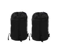 TOVINANNA 2 Pezzi Borsa Compressione per Sacco Letto Oxford 4 Cinghie Rinforzate, Cuciture Resistenti e Design Portatile per Escursionismo e Backpacking