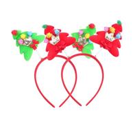 TOVINANNA 2 pezzi Cerchietti Natalizi per Bambine Fasce Leggere e Accessori per Feste e Costume Decorazioni Comunione e Eventi Invernali