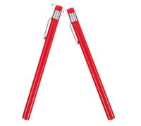 TOVINANNA 2 Pezzi Clip in Acciaio Inox e Plastica Rossa per Termometro da Cucina, Protezione Sonda Compatta per Barbecue e Campeggio