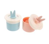 TOVINANNA 2 Pezzi Di Orecchie Di Coniglio Detergente Per Il Viso Detergente Per Il Viso Detergente Per Il Viso Creatore Di Schiuma Dispositivo Di Bellezza A Bolle Erogatore Di Schiuma Per