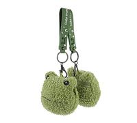 TOVINANNA 2 Pezzi graziosi portamonete lovable dorables portaoggetti cugfie wallet cambia portafoglio borsa da gioco custodia per borse per la conservazione dei soldi cotone pp Green