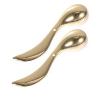 TOVINANNA 2 Pezzi in Lega Di Zinco Per Crema Per Gli Occhi Cucchiaio Per Il Viso E Bastoncino Per Massaggi Per La Della Bellezza