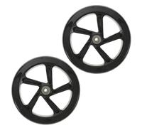 TOVINANNA 2 Pezzi Ruota per Monopattino Elettrico in Pu da 180mm Cuscinetti, Resistente All'usura e Forte Aderenza, per Strade e Percorsi Urbani