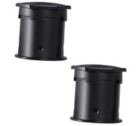 TOVINANNA 2 Pezzi Scatola Portatile Per Massaggio Moxibustione Strumento Per Massaggio Trigger Point Per Scrubber Massaggio Del Cuoio Capelluto Kit Gratta E Vinci S Strumento Per
