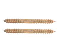 TOVINANNA 2 Pezzi Vite di Ricambio per Bastone da Camminata in Acciaio Argento M8 8x0,7cm per Riparazione Fai-da-te e Supporto Stabile nella Salita delle Scale