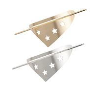 TOVINANNA 2 Pz Tornante Bacchette Per Vintage Fermagli Per Alligatore Elastici Retrò Pettini a Molletta Fermagli D'oro Per Incantesimi Accessori Metallo