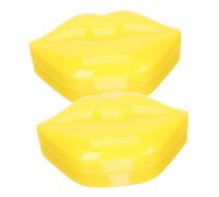 TOVINANNA 2 Scatole Maschere Per Labbra Idratanti Esfolianti Pellicole Portatili Per Labbra Design Compatto Per