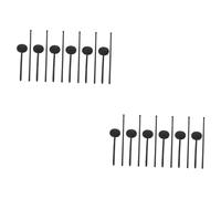 TOVINANNA 2 Set Banda Scudo Per Gli Occhi Occlusore Optometrico Optometria Grafico Di Prova Della Vista Accessorio Di Prova Cieco Diapason Messa a Punto Visione Diagramma a Griglia Abs Black