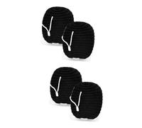 TOVINANNA 2 Set Detergente Viso Al Carbone Di Bambù Exfoliante Facial Detersivo Cura Della Pelle Pastiglie Spugne Soffio Di Carbone Di Bambù Soffio Lava Viso Black 2 Pezzi * 2