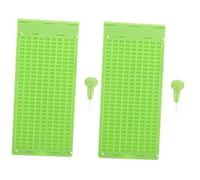 TOVINANNA 2 Set Di Stilo Per Tablet Piastra Per Scrittura Per Non Vedenti Blocchi Per Scrivere Strumenti Per Non Vedenti Gadget Per Non Vedenti Dispositivi Di Assistenza Per Prodotti