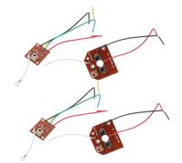 TOVINANNA 2 set Moduli Trasmettitore Ricevitore Telecomando per Giocattoli Rc Kit Circuito Elettrico Te per Veicoli Radiocomandati Educativo e Creativo