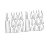 TOVINANNA 2 Set Set Di Fiale Water Dispenser Drink Dispenser Punte Per Fiale Alla Rinfusa Punte Di Erogazione Sostitutive Ampolla Borraccia Plastica Punte Di Ricambio Per Fiale 50 Pezzi * 2