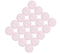 TOVINANNA 20 Pezzi Dischetti Cipria con Nastro in Cotone Morbido per Donna, Puff Riutilizzabili per Viso, Effetto Fissaggio lungo Termine, per Uso Quotidiano