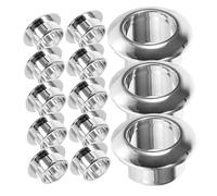 TOVINANNA 20 pezzi Passacavi da Scrivania in Abs Copriforo per Cavi da Organizzatore Fili per Computer e Ufficio Facile Installazione e Rimozione Copertura Foro Passacavo Resistente e