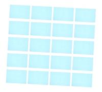 TOVINANNA 20 Pezzi Tampone Di Pulizia Monouso a Doppio Per Forniture Copritavolo Pad Pulito Bavaglini Bavaglino Asciugamani Per Unghie a Prova Di Perdite Blue