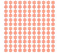 TOVINANNA 200 Pezzi Portabicchiere per Colla Ciglia Rosa in Plastica Struttura a Doppia Apertura e Design Conico Leggero per Tecnici Extension Ciglia in Servizi Professionali